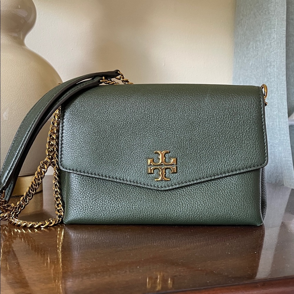 Tory Burch Olive Green Crossbody Bag